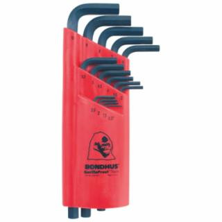 Bondhus 12195 15 Pc. Hex Long Wrench set 1.27-10 mm  (1 ST)