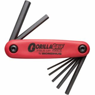 Bondhus 12587 2 mm -8 mm  Gorilla Grip Foldup Tool Set (1 ST)