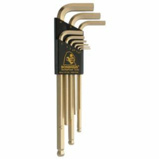 Bondhus 38099 9 Piece Gold Guard Balldriver L Wrench Set (1 SET)
