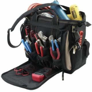 Clc Custom Leather Craft 1537 13" Multi-Compartment Tool Carrier