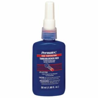 HIGH TEMPERATURE THREADLOCKER RED 50 ML BOTTLE