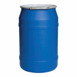 Eagle 1656MB 55 Gal Lab Pack Drum Blue W/Met Lever Lock Ring