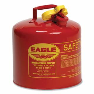Eagle UI50S 5 Gal Safety Can Ul & Fmapproved- (1 CN)