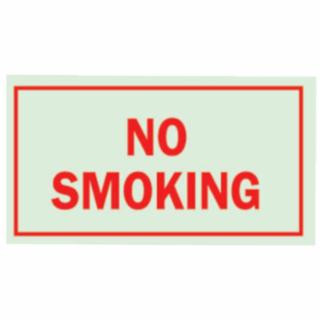 Brady 80248 Glow-In-The-Dark No Smoking 7X10 Sign