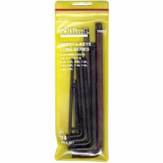 Eklind Tool 10914 14Pc Torx L-Key Set In Pouch (1 SET)