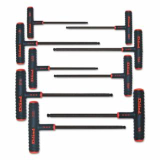 Eklind Tool 60809 9 Key Ball Power T Key Set In Vinyl Pouch 9"Arm (1 SET)