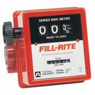 Fill-Rite 807C-1 1" In-Line Flow Meter20Gpm Serie