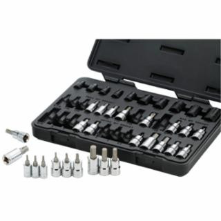 Gearwrench 80726 36Pc Master Torx Set W/Hex Skt