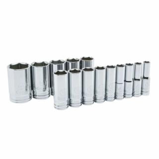 Gearwrench 80733 14Pc 1/2Drive Sae Deep 6Ptsocke