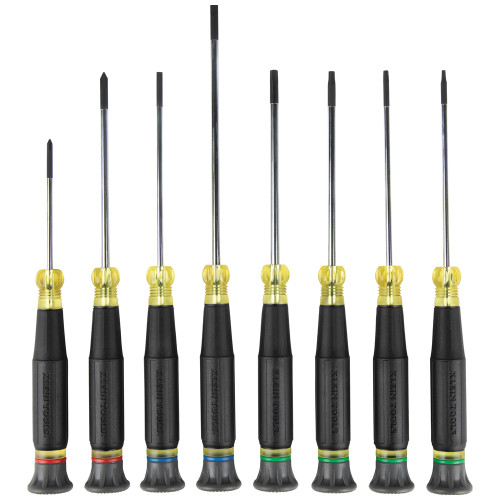 Klein Tools 85617 Precision Screwdriver Set, Slotted, Phillips, and TORX® 8-Piece
