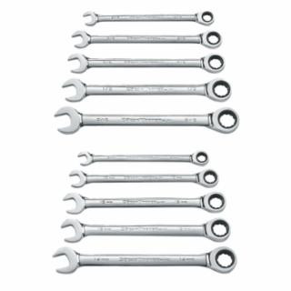Gearwrench 9418 10Pc Sae/Metric Combo Rat Wrench Set (1 SET)