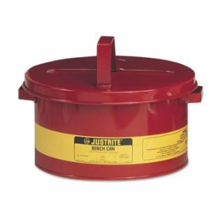 Justrite 10575 2Gal Bench Can No Basket (1 CAN)