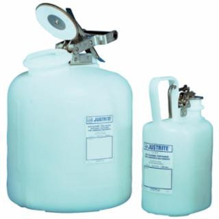 Justrite 12765 5Gal Wide Mouth Acid Container 12" Diax20"H