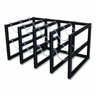 Justrite 35156 Gcyl Barricade Rack4X3
