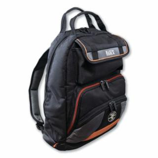 Klein Tools 55475 Tradesman Pro Tool Bag Backpack, 35 Pockets, Black, 17.5-Inch