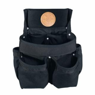 Klein Tools 5719 PowerLine Series Electrician Tool Pouch, 18-Pocket