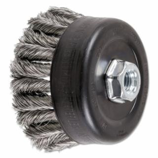 Pferd 82789 4" Combitwist Knot Cup Brush .014 Ss Wire 5/8-11