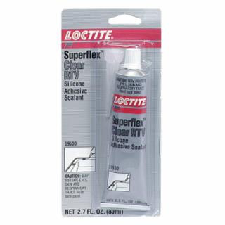 Loctite 160809 80-Ml Superflex Clear Rtv Silicone Ad (1 TB)