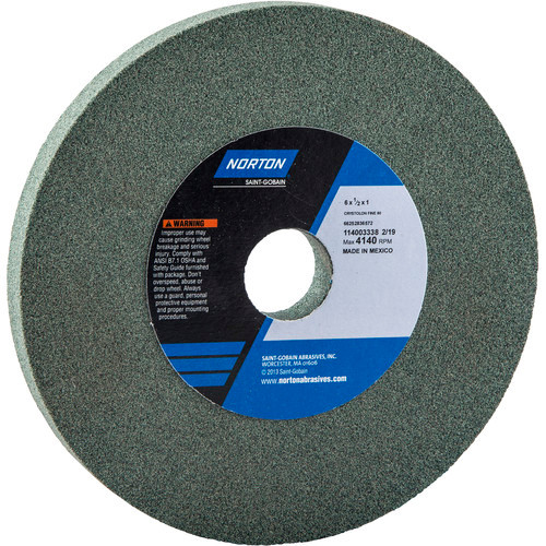 Norton 66252836572 6X1/2X1 Crystolon Fine 80 Gemini Bench & Ped