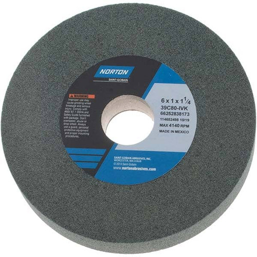 Norton 66252838173 (10/Pkg) Straight Wheels6 X 1 X 1-1/4