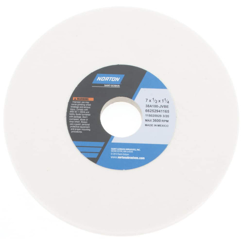 Norton 66252941165 7X1/2X1-1/4 Grinding Wheel Type 01 38A100-J8Vb