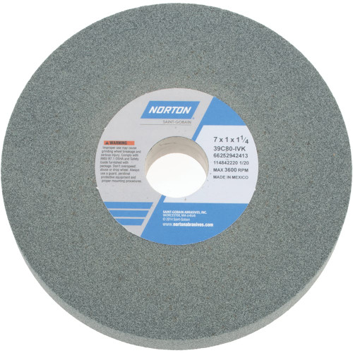 Norton 66252942413 T1 7X1X1-1/4 39C 80-Ivk