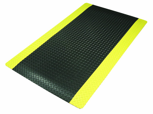 Notrax 975S0312YB Mat975 Cushion Trax Ultra 3X12 Black/Yellow