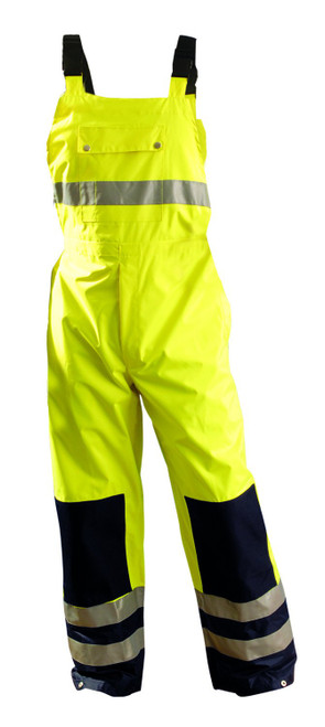 Occunomix LUX-TENBIB-YS Small Yellow Class E Waterproof Breathable Rai