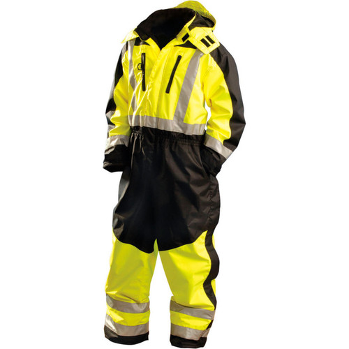 Occunomix SP-CVL-BY2X Winter Coverall Blk/Yel2X