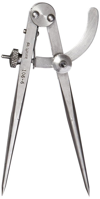 C.S. Osborne 106-6 6" Wing Divider Forged Steel