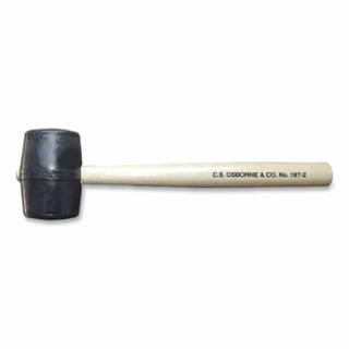 C.S. Osborne 197-3 #3 3" Solid Head Rubbermallet