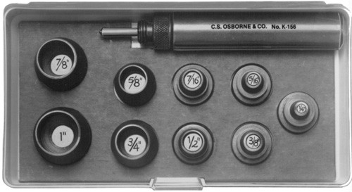 C.S. Osborne K-156T-1/2 1/2" Tube F/K-156 Punch