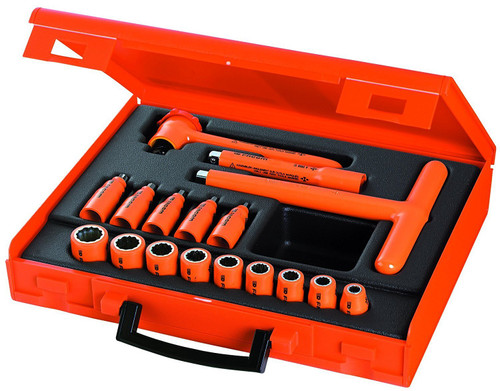 Facom FC-J.401AVSE 17Pc 3/8Drive Tool Set Se 1000V