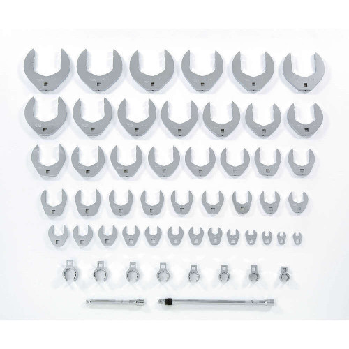 53PC 3/8 IN CRWFT W/LOCKG EXTN