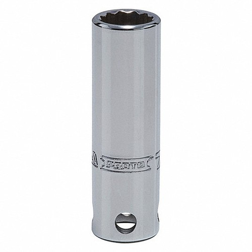 Proto J5014-TT Skt 3/8 Drive 7/16 12 Pt Deep-Teth