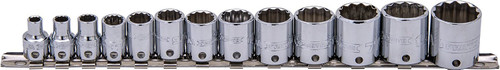 Proto J52124-TT Set Skt 3/8 Drive 13 Pc 12P-Teth