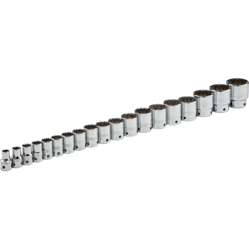 Proto J54113-TT Set Skt 1/2Drive 19Pc 12Pt-Teth