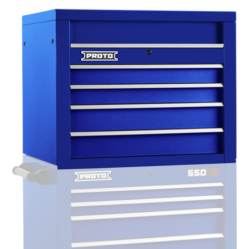 Proto J553427-4BL Top Chest 34 In 4 Dwr Blue
