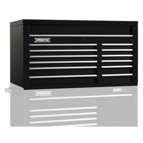 Proto J555027-12BK Top Chest 50 In 12 Dwr Gl Blk