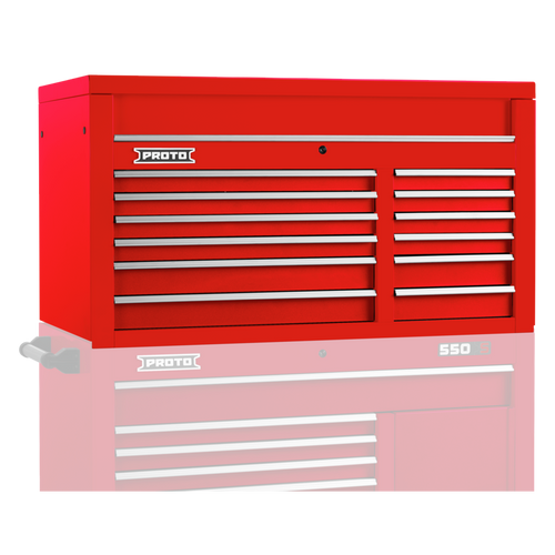 Proto J555027-12RD Top Chest 50 In 12 Dwr Gl Red