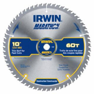Irwin 14074 10" X 60T X 5/8" Marathon Circular Saw Blade (5 EA)