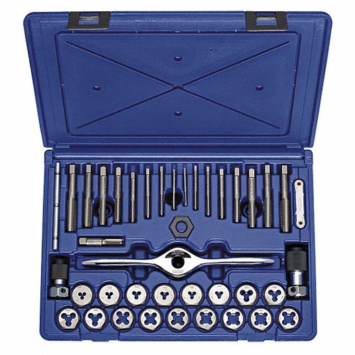 Irwin 1835092 40-Pc Machine Screw & Metric Plug Tap & Die Set (1 ST)