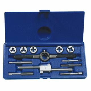 Irwin 24612 Set Tap&Die 12Pc Nc1 Hexhanso Thru 1/2" T (1 SET)