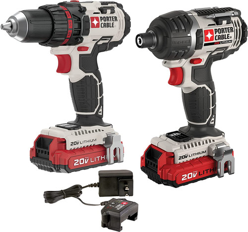 Porter Cable PCCK604L2 20V Max Lithium 2 Tool Combo Kit (Drill/Driver) (1 KT)