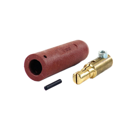 Cooper Interconnect E1010-101 Connector Red Male 8-4