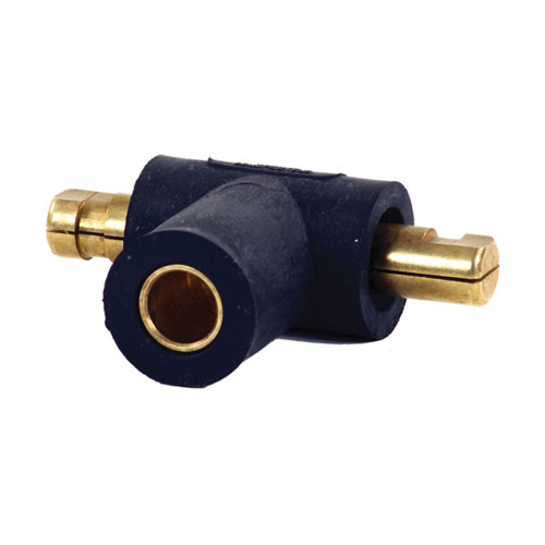 Cooper Interconnect E1012-2324 T Connector Blk M/M/F 2-4/0