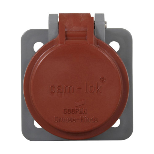 Cooper Interconnect E1016SC-36 3R Receptacle Cover Red