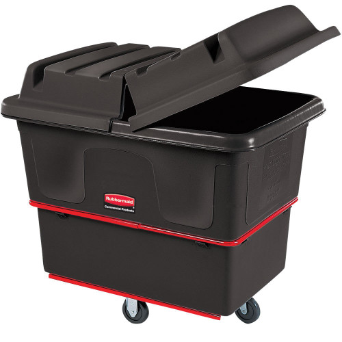 Rubbermaid Commercial FG470800BLA 8 Cu Utility Truck