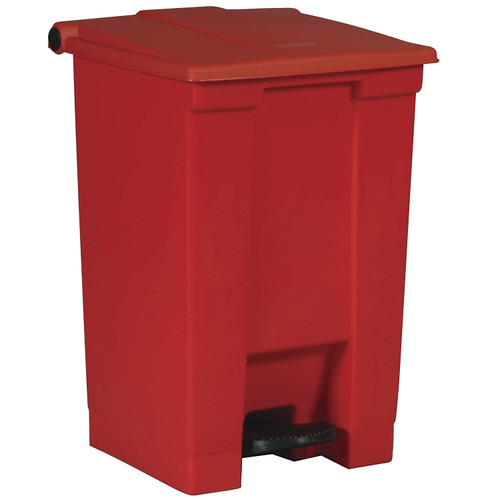 Rubbermaid Commercial FG614400RED Step-On Can 12G/45L Red