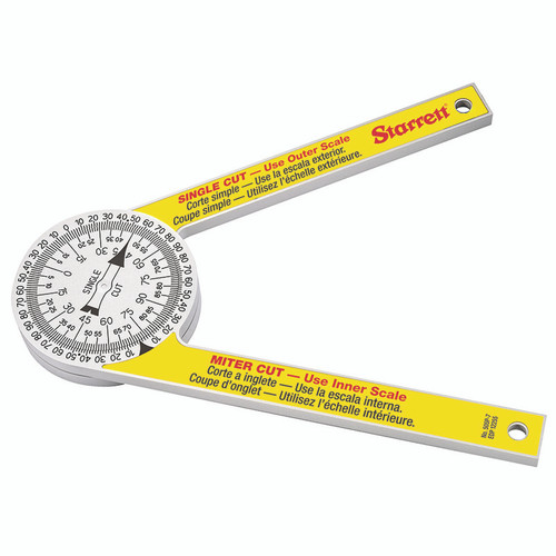 L.S. Starrett 12255 505P-7 Miter Protractorplastic